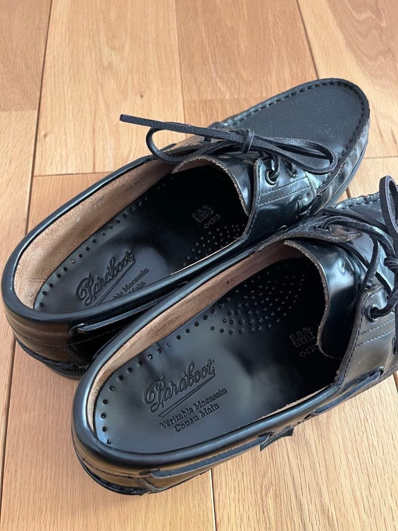 パラブーツ_バース_ブラック_サイズ8