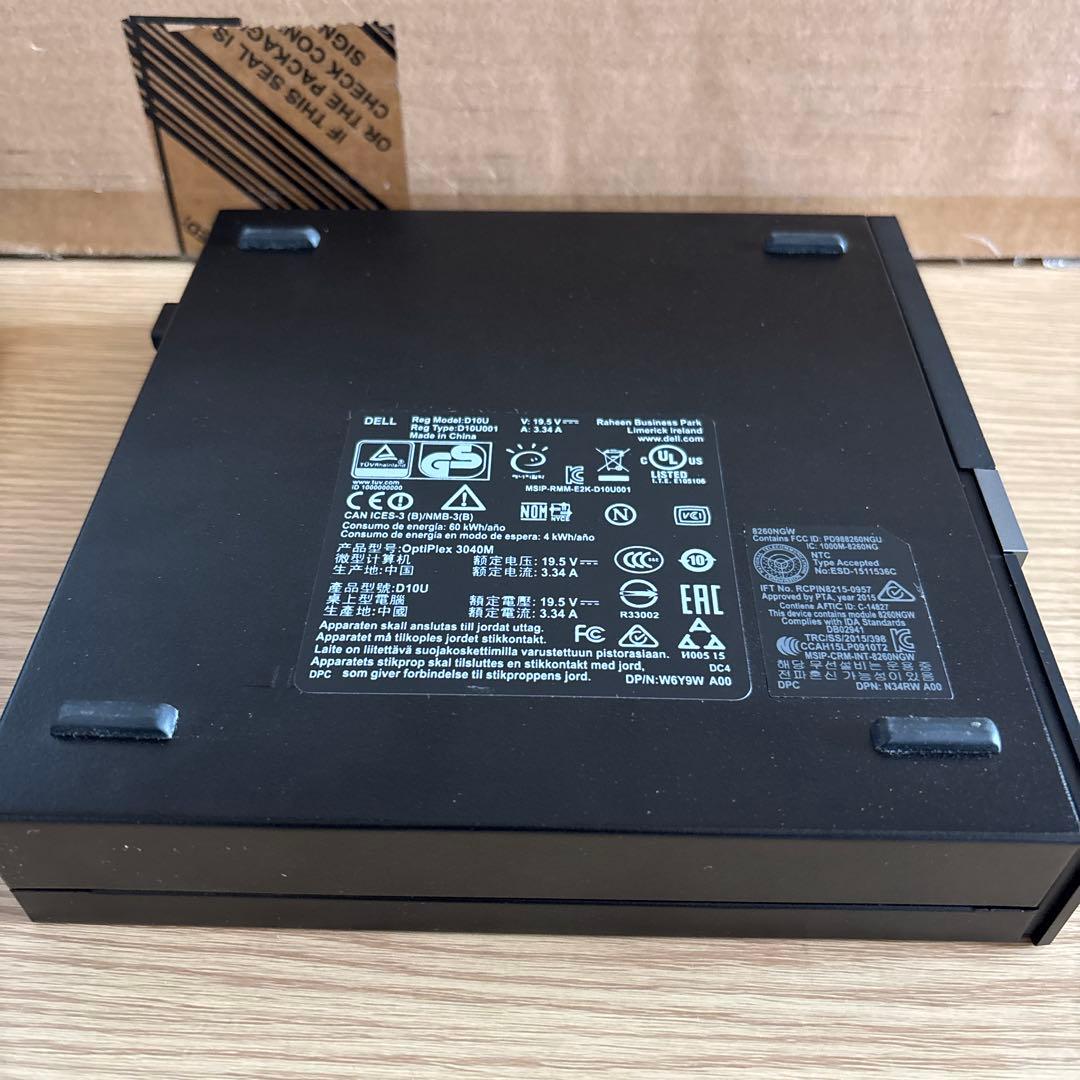 Windowsデスクトップ DELL OptiPlex Micro 3040