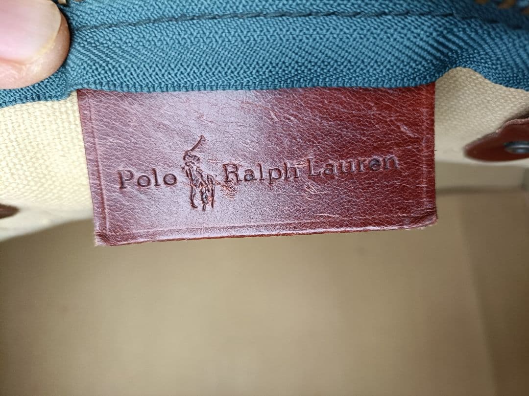 POLO RALPH LAURENタータンチェック ボストンバッグ 大容量