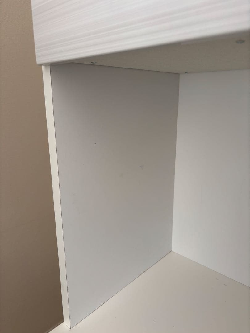 【引き取り限定】大川家具 国産 食器棚 幅90 完成品 MOISS