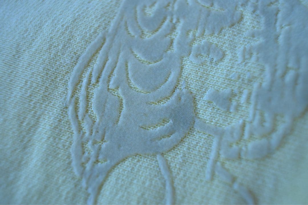 BOWWOW バウワウ PLAYMATE フロッキープリント スウェット XXL