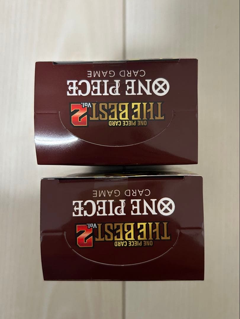 未開封 新品ワンピースカード THE BEST2 2BOX分