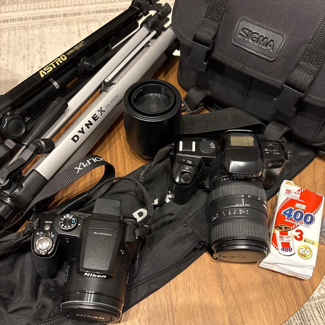 カメラ・三脚セット