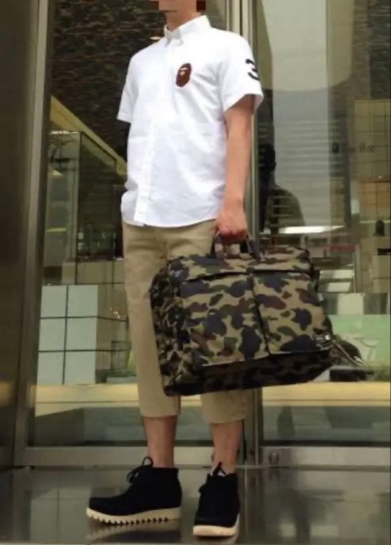 超 激レア 2WAY オーバーナイター バッグ大容量 PORTERコラボ 迷彩柄