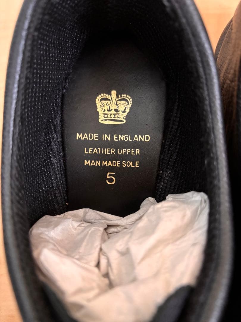 極美品！CROWN DANCE JAZZ / BLACK UK5 23.5cm