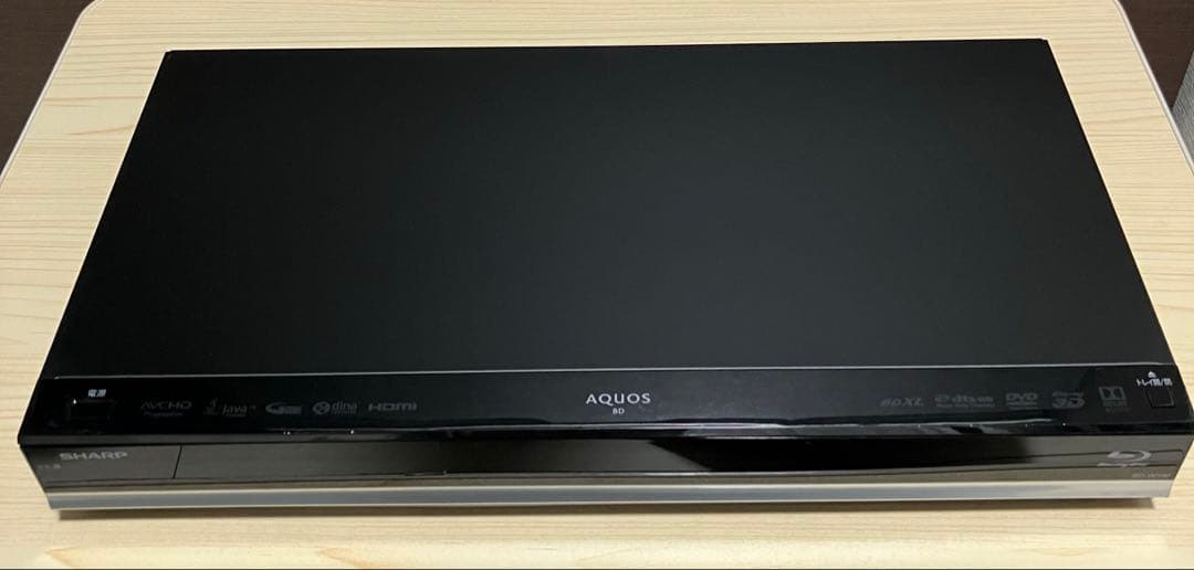 シャープ　ブルーレイディスクレコーダー　BD-W580 2016年製　メンテ済