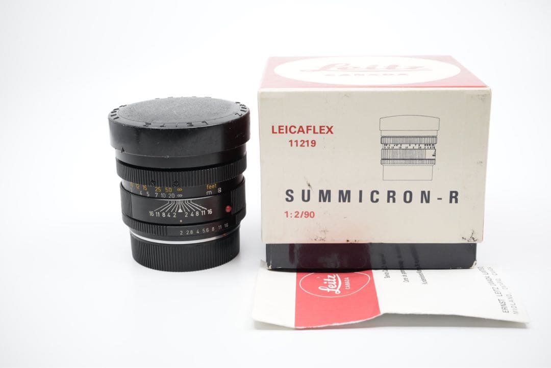 希少 元箱付き Leica summicron R 90mm f2 11219