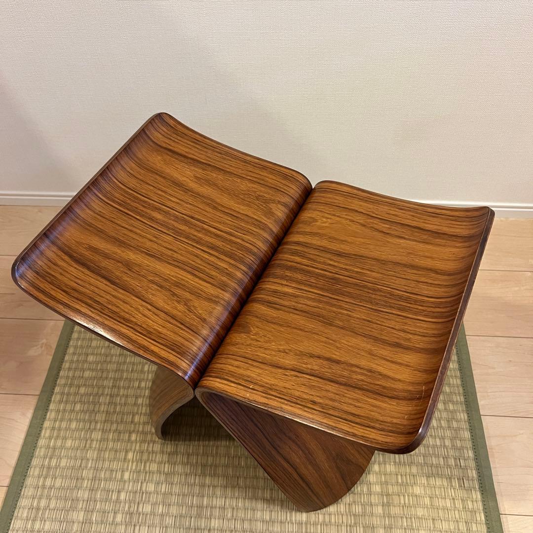 バタフライスツール　ビンテージ　手書き番号　柳宗理　天童木工　ヴィンテージ