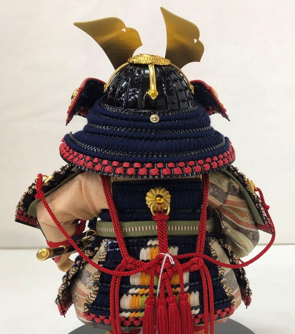 値下げしました五月人形　大将人形　鉄平　松崎幸一光作　おぼこ大将