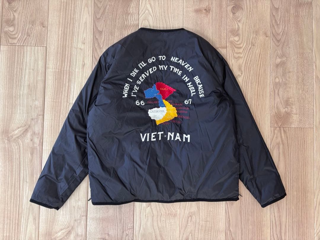 TAION ジャパンスペシャル リバーシブル ベトジャン ダウンジャケット