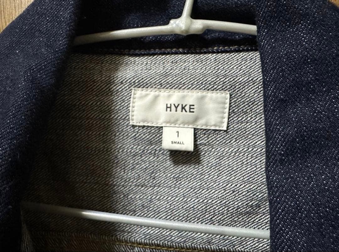 hyke ハイク　デニム　デニムジャケット　バルーンスリーブ　バルーン　Gジャン