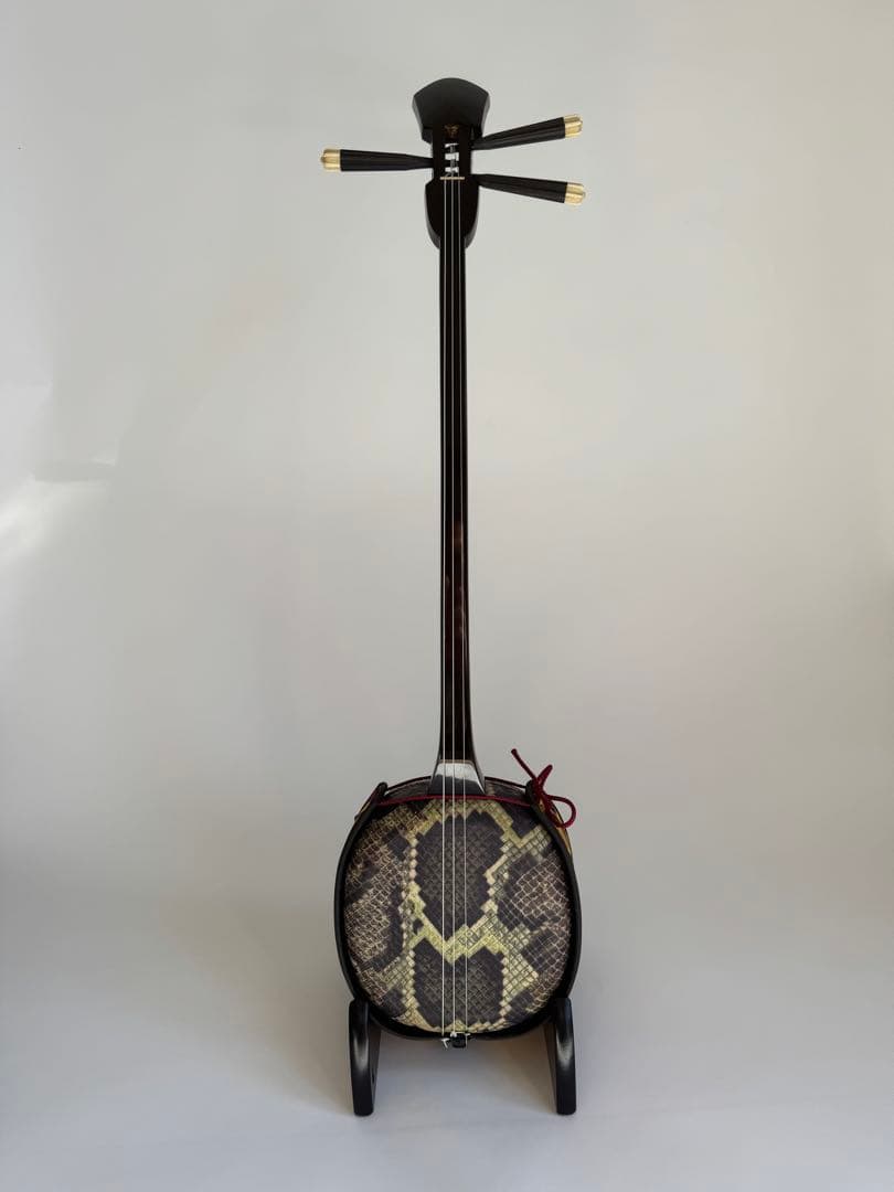 三線 伊波義雄 作 正與那 昭和後期 ハードケース付