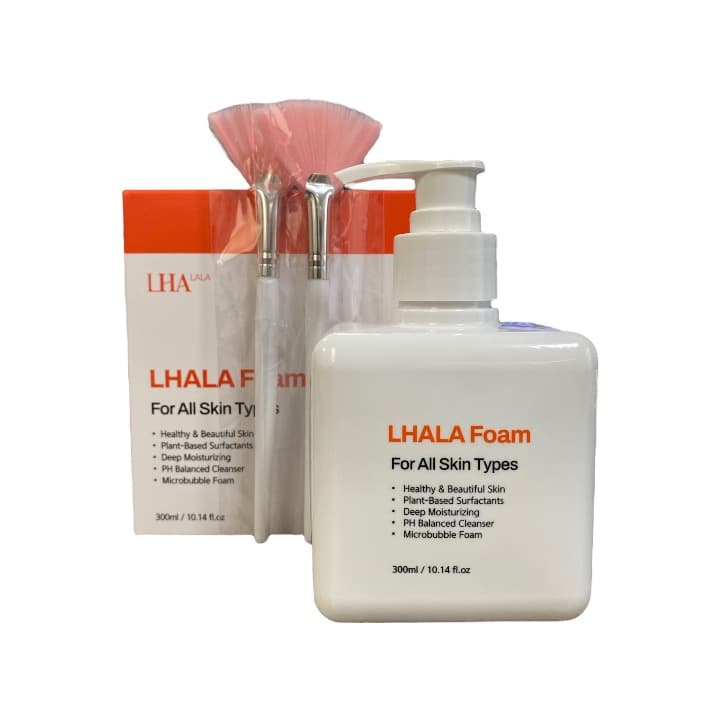 【即日発送】LHALA Foam 300ml ハケ2本プレゼント