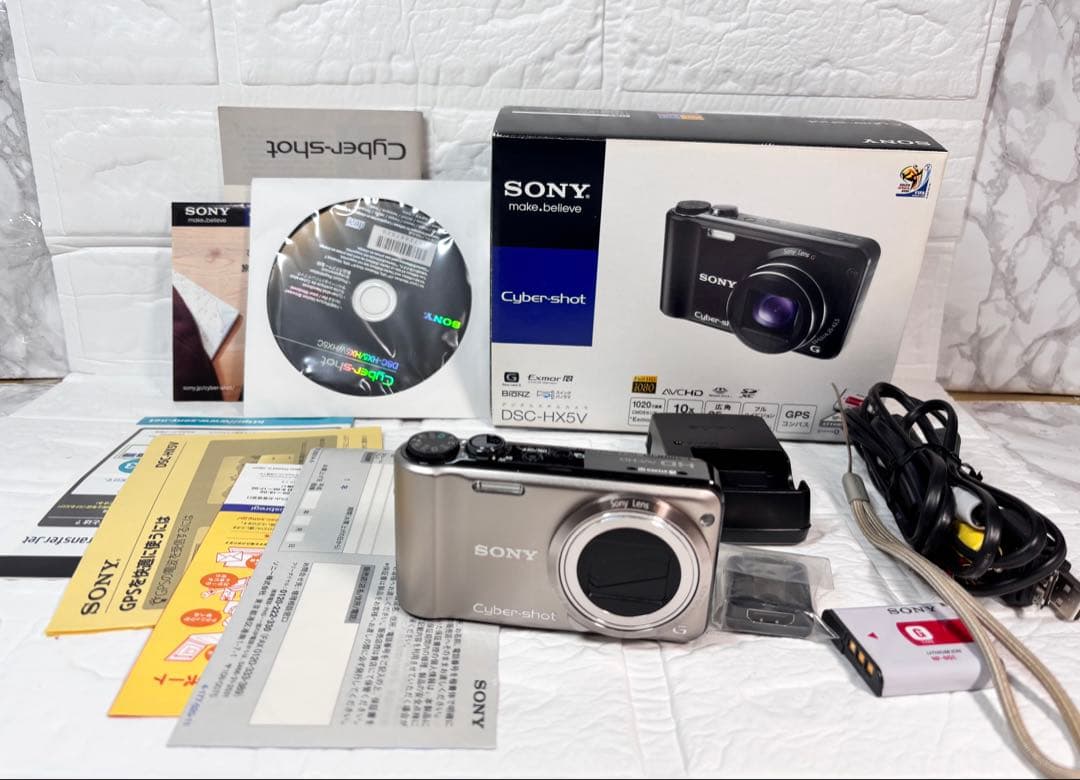 中古　SONY Cyber-shot DSC-HX5V シルバー
