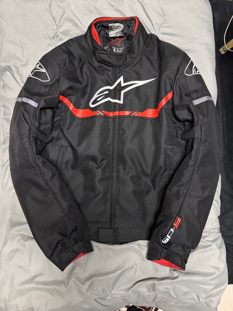 Alpinestars T-SP S ジャケット 黒/赤 Lサイズ