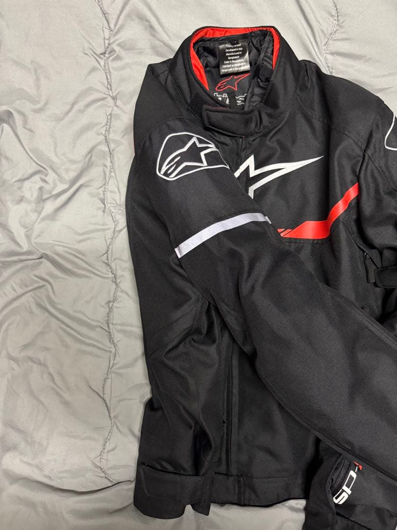 Alpinestars T-SP S ジャケット 黒/赤 Lサイズ