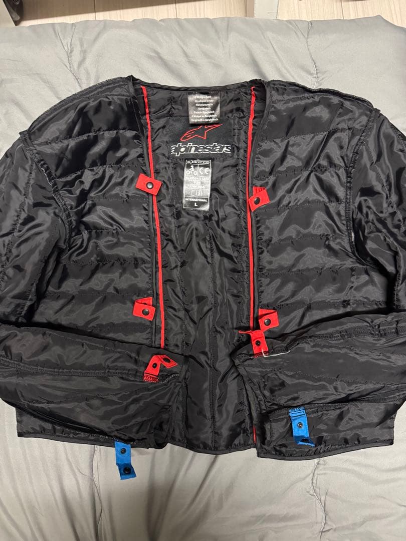 Alpinestars T-SP S ジャケット 黒/赤 Lサイズ