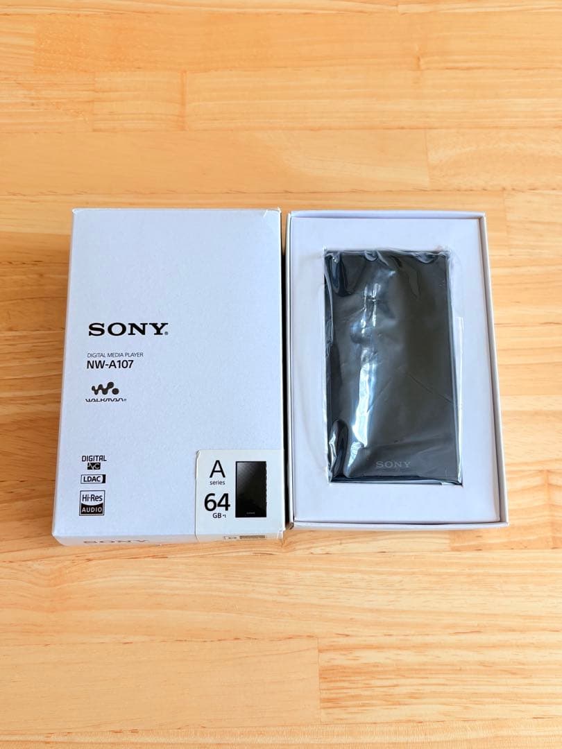 SONY ウォークマン NW-A107 64GB 美品 箱付き