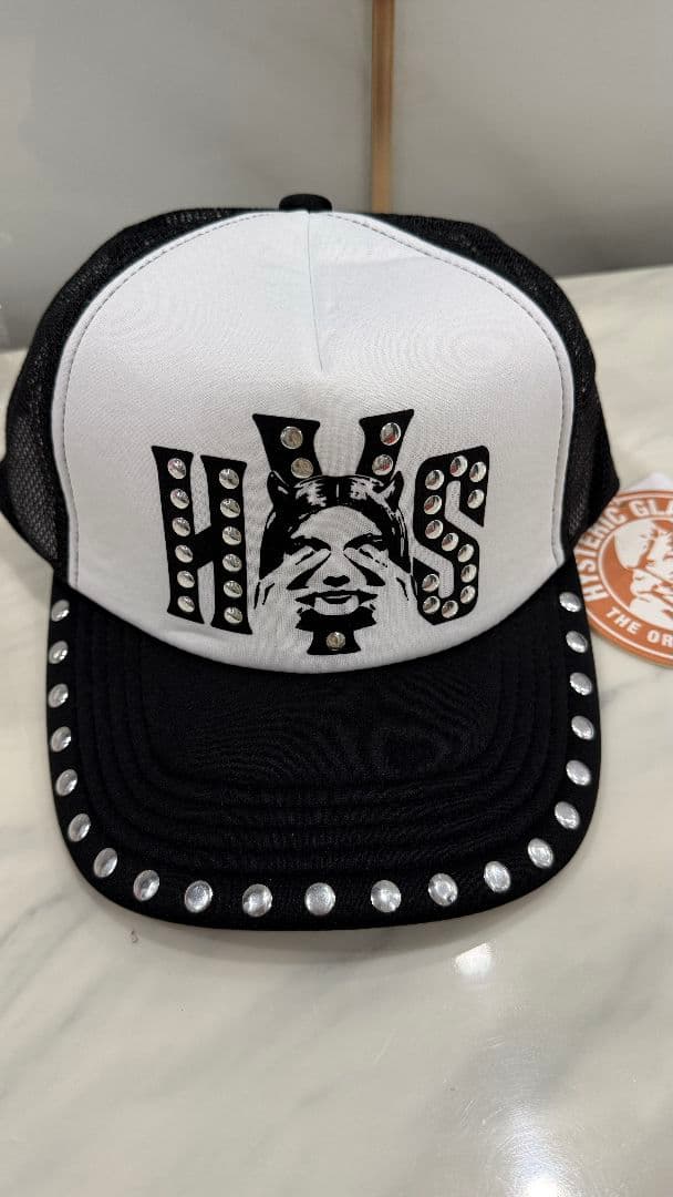 【新品未使用】ヒステリックグラマー　スタッズメッシュキャップ -007