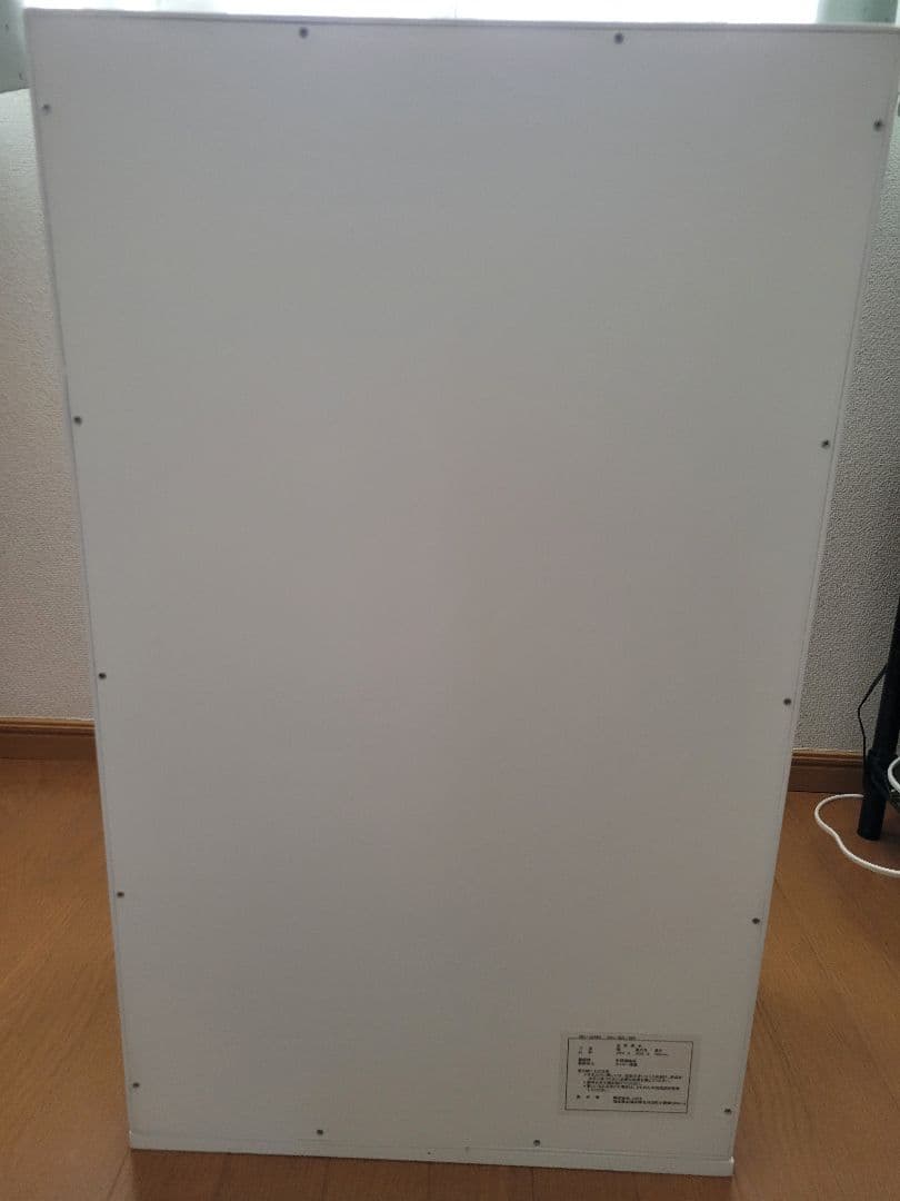 ガラス扉付きディスプレイケース ホワイト 450x300x750mm