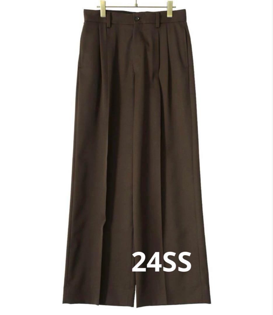 大幅値下‼️シュタイン LONG WIDE TROUSERS 2/90 wool