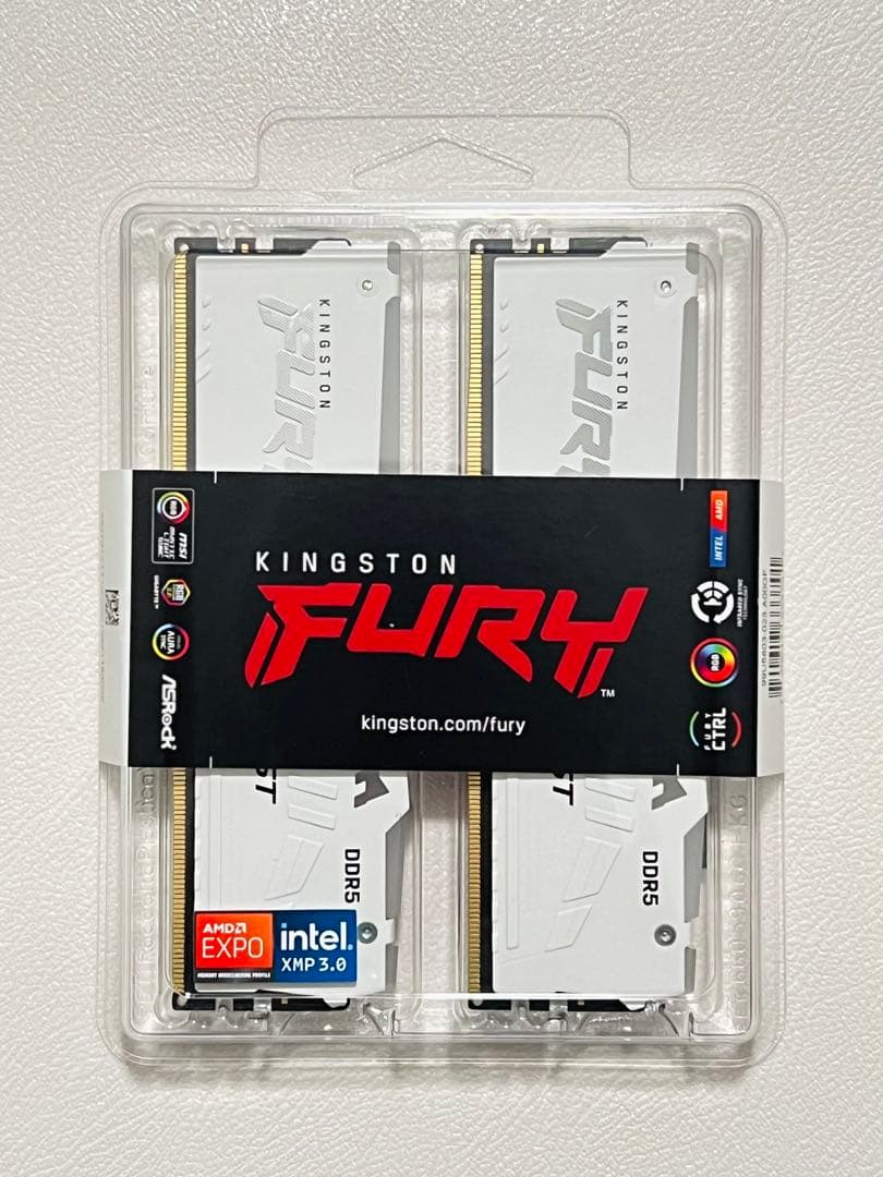 Kingston メモリー 32GB(16GBx2枚組) DDR5 5600