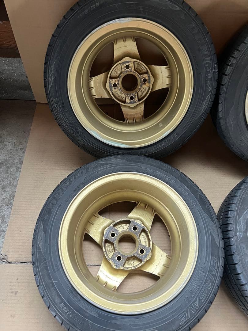 最終値下げ当時物PCD1004穴ハヤシレーシングタケチプロジェクト13インチ4本