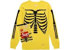 新品Supreme シュプリーム Hanes Bones thermal XL