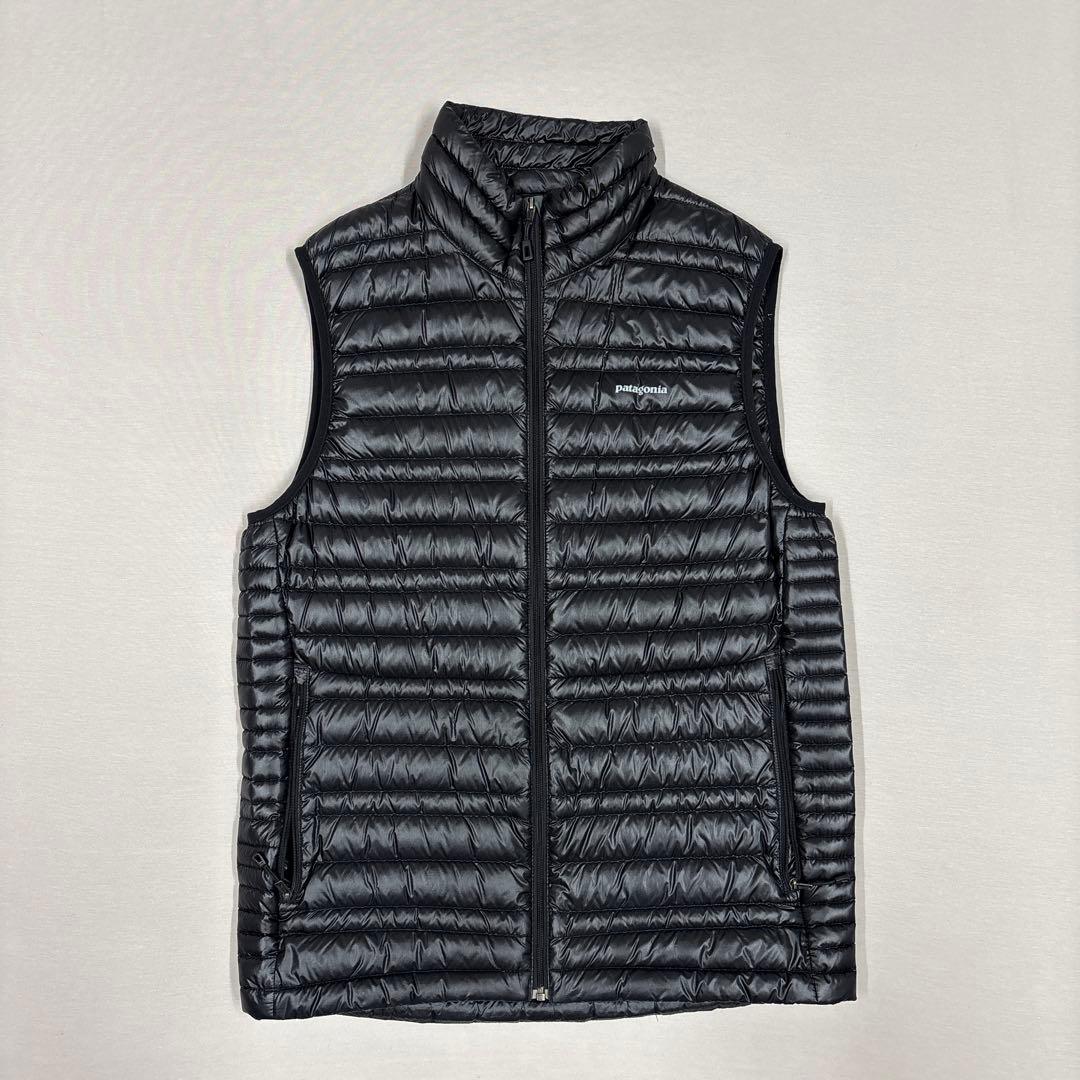 patagonia ブラック ダウンベスト S