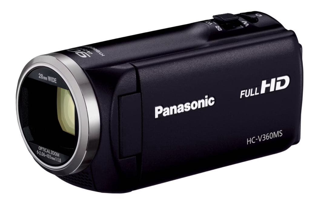 Panasonic フルHD ビデオカメラ　HC-V360MS 美品