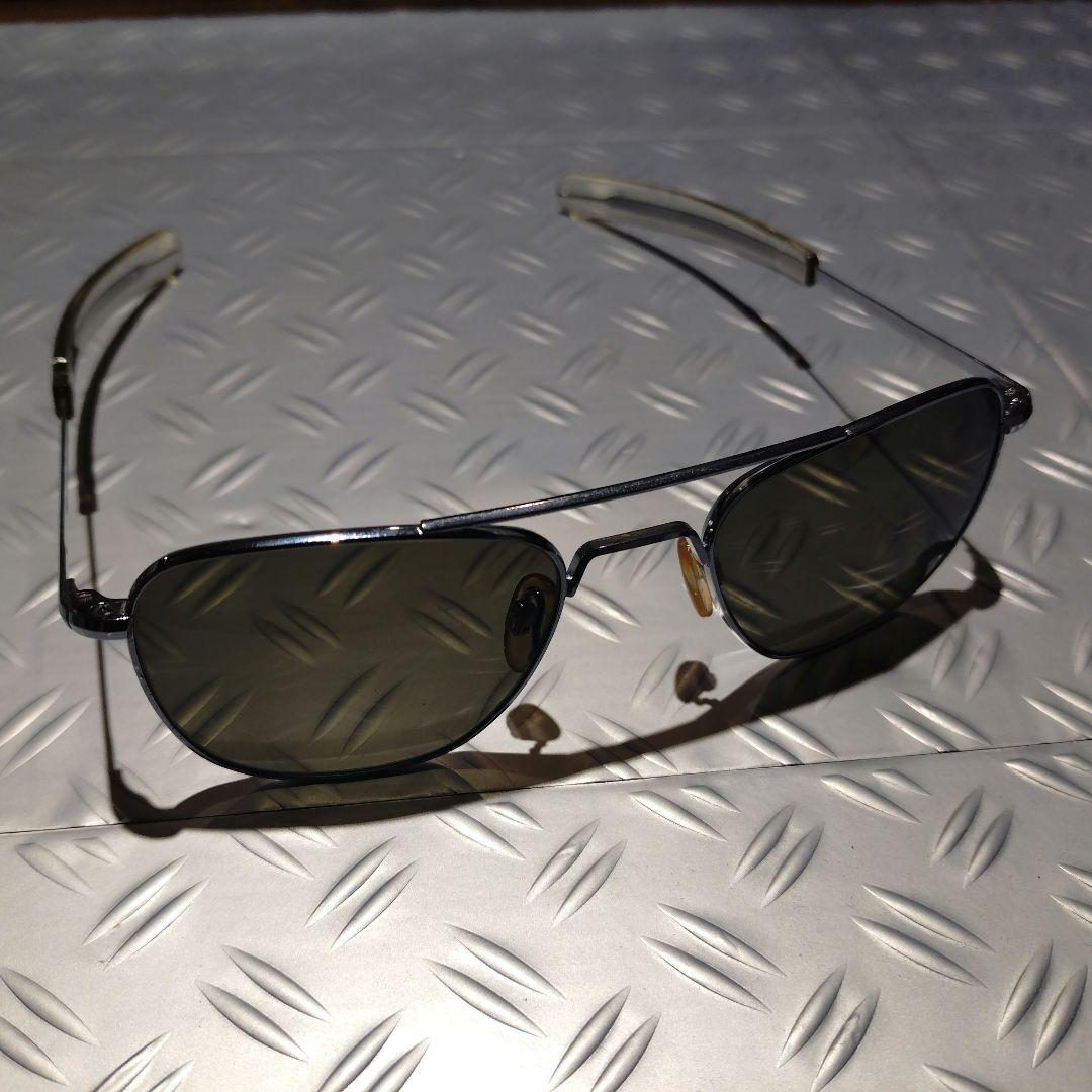 稀少　Randolph Engineering ブラック　サングラス　ケース付き