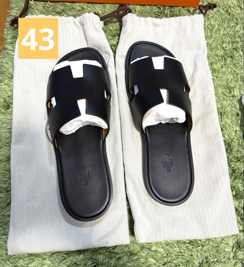 【新品】HERMES エルメス イズミール サンダル 43