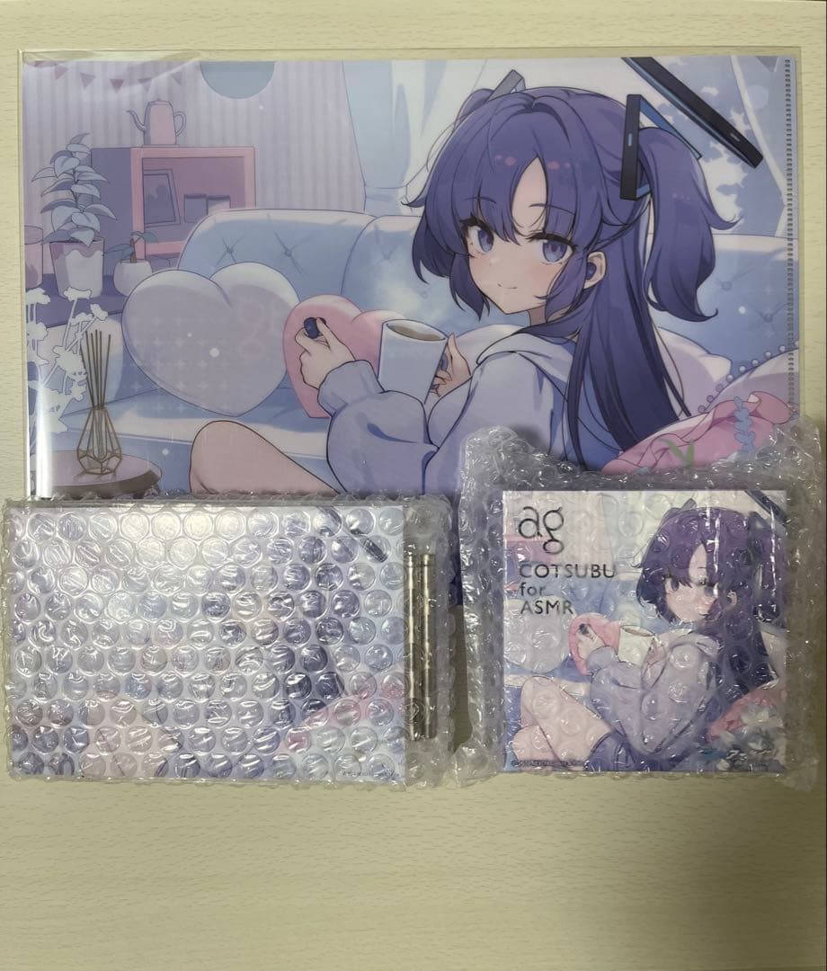 コ*ナ様 COTSUBU for ASMR ユウカイヤホンアクリルプレートクリア