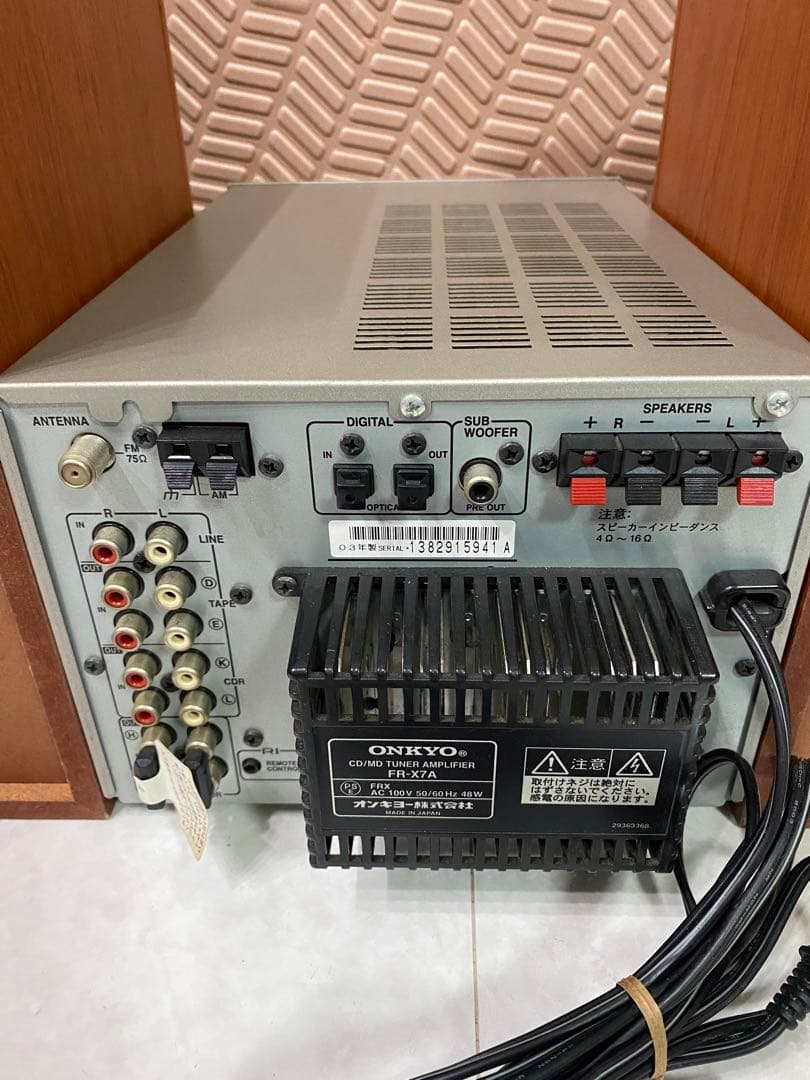 ONKYO CD・MD・ラジオコンポ　動作品