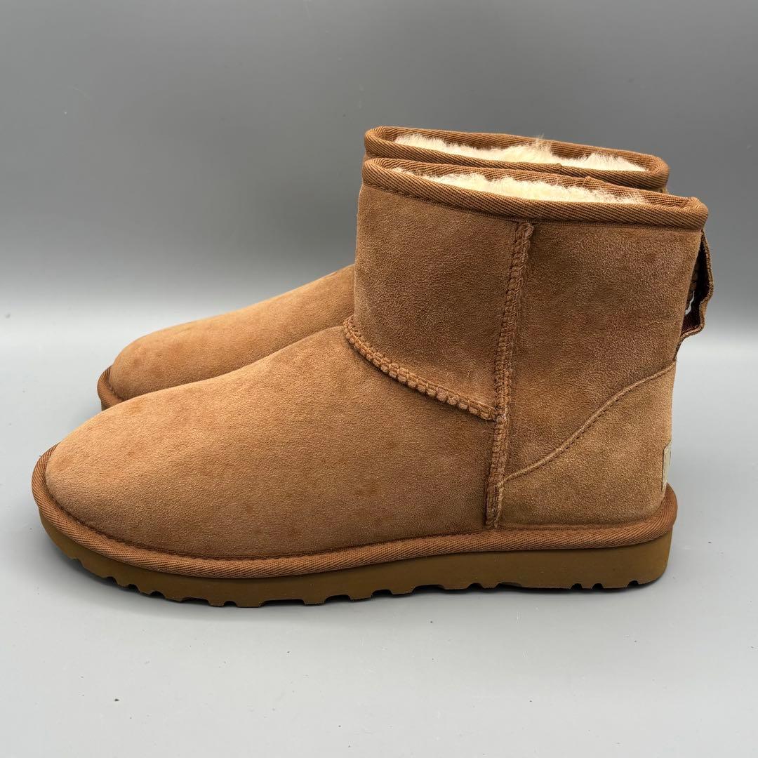 【新品】UGGクラシックミニⅡムートンブーツ 26cm チェスナット/UG6