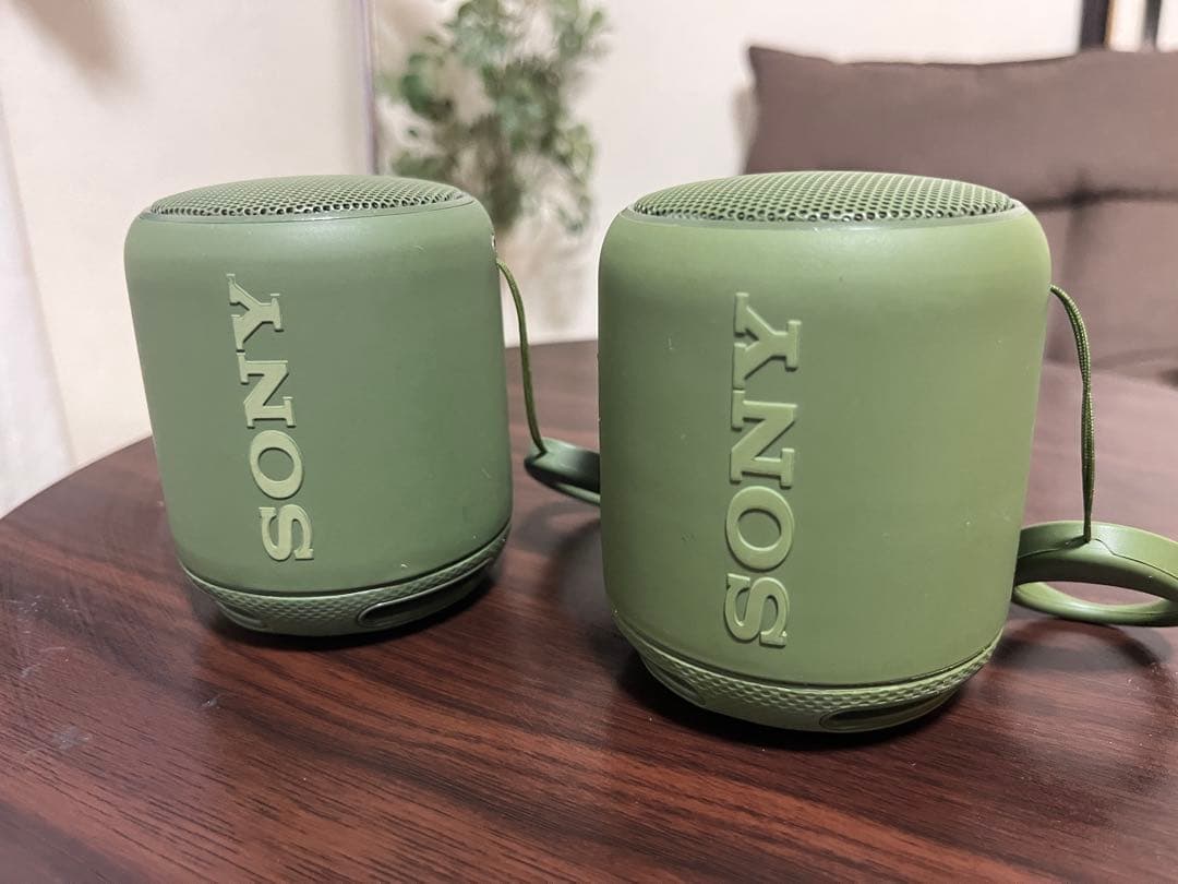 SONY SRS-XB10 ワイヤレススピーカー オリーブグリーン　2台セット