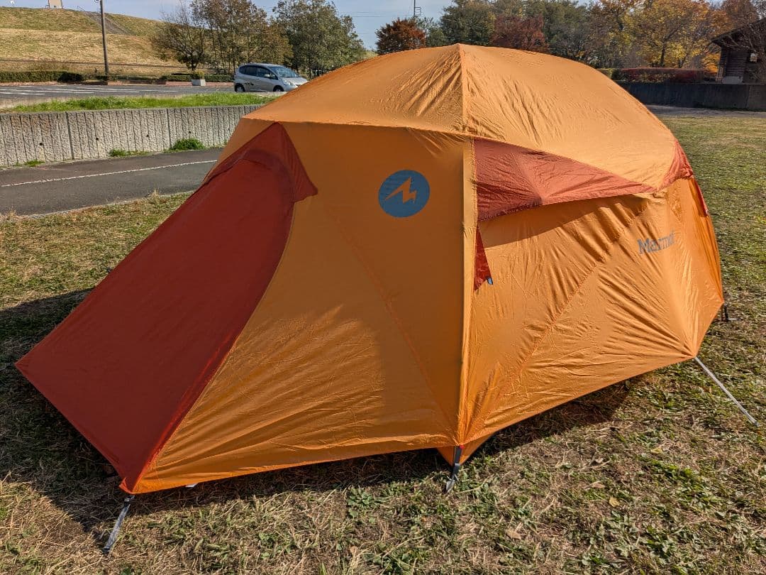 【希少テント】Marmot（マーモット）　HALO4　キャンプ