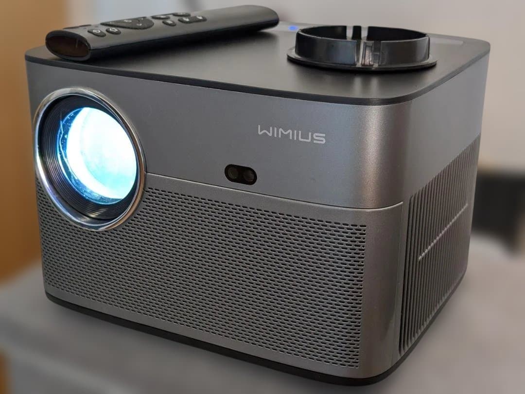 WiMiUS ホームプロジェクター P64 キャリーバッグ付（箱なし）