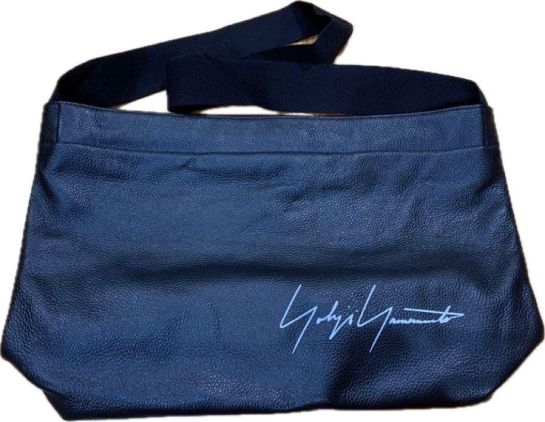 Yohji Yamamoto レザー ショルダーバッグ ノベルティ