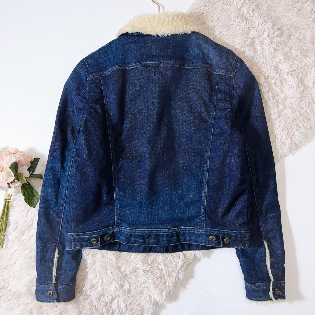 美品ꕥDIESEL INDUSTRY ディーゼル デニム ボアジャケット M