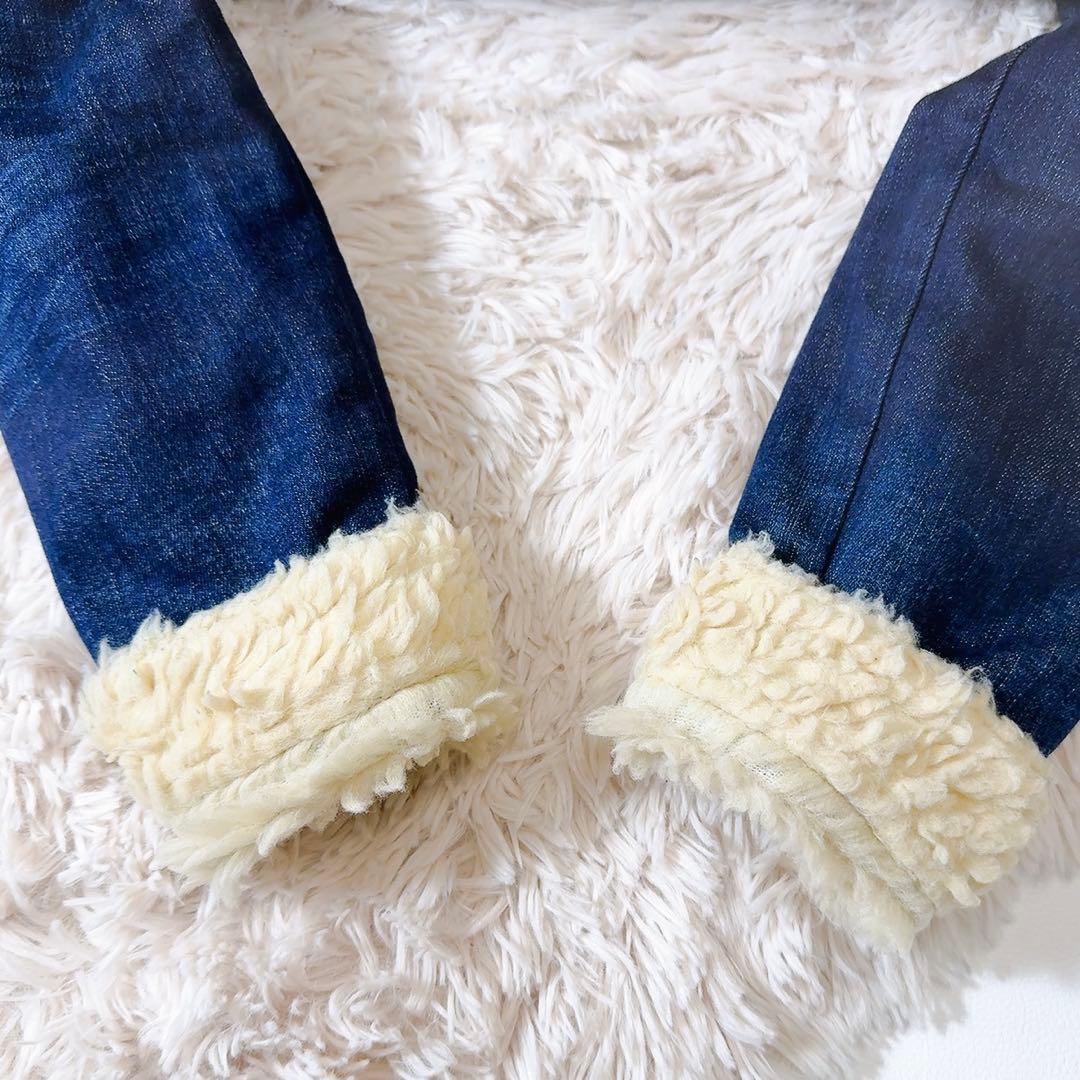 美品ꕥDIESEL INDUSTRY ディーゼル デニム ボアジャケット M