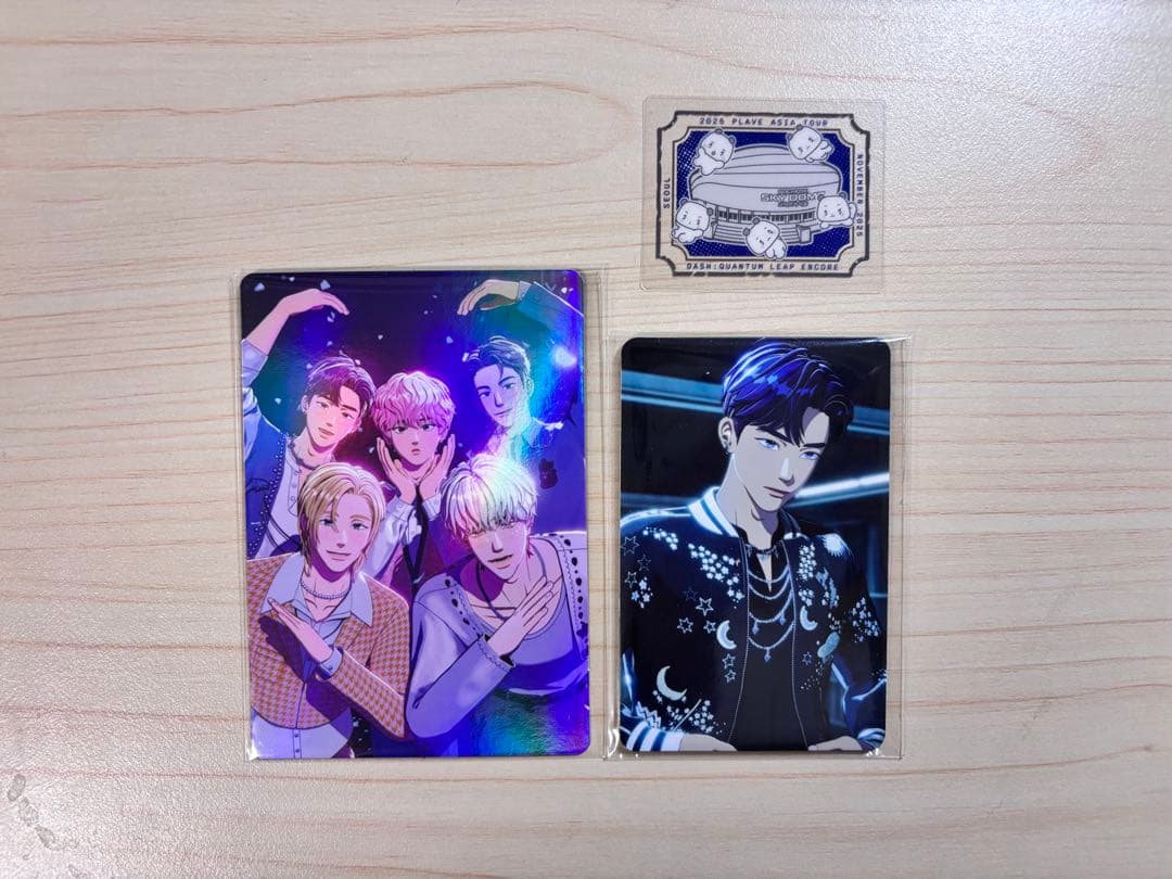 plave アジアツアー アンコン 入場特典トレカ　セット