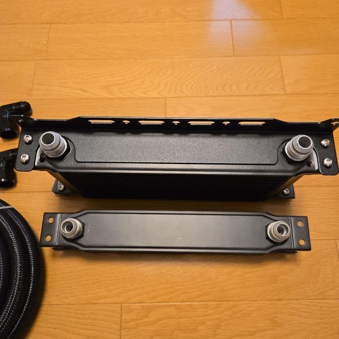 オイルクーラー 大小2つ ホース3m付