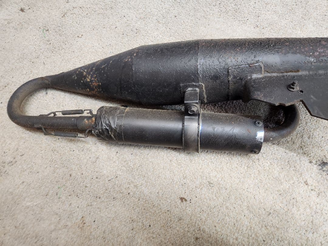 アドレスV100 リアライズユーロチャンバー 社外マフラー