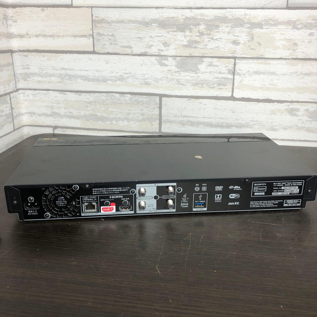 SONY Blu-ray レコーダー ブルーレイ BDZ-FBW1000
