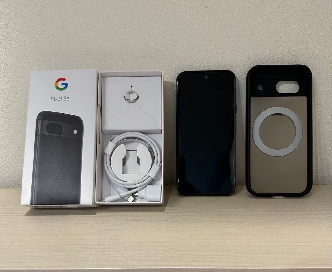 Pixel 8a 128GB SIMフリー バッテリー97% 箱あり ケース付