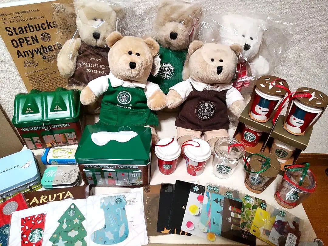 スターバックス　Starbucks　ベアリスタ　ぬいぐるみ　オーナメント他まとめ