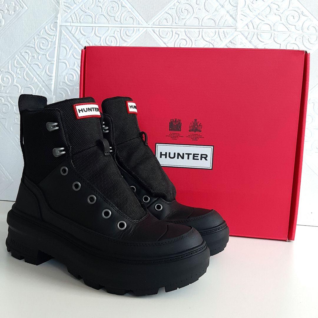 【新品未使用】HUNTER ハンター スノーブーツ　MJ33