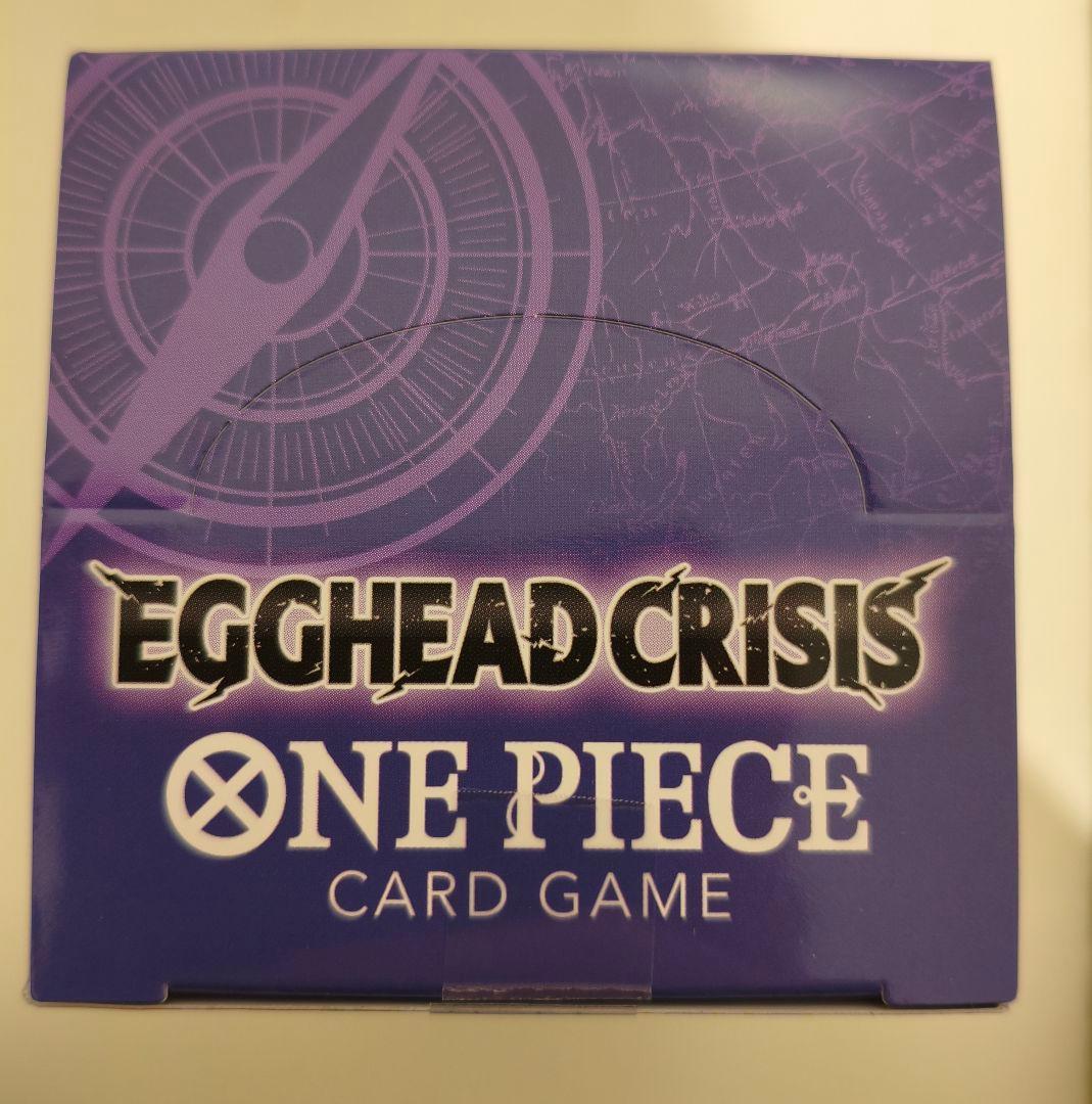 エッグヘッドクライシス　ワンピースカード　1BOXテープカット