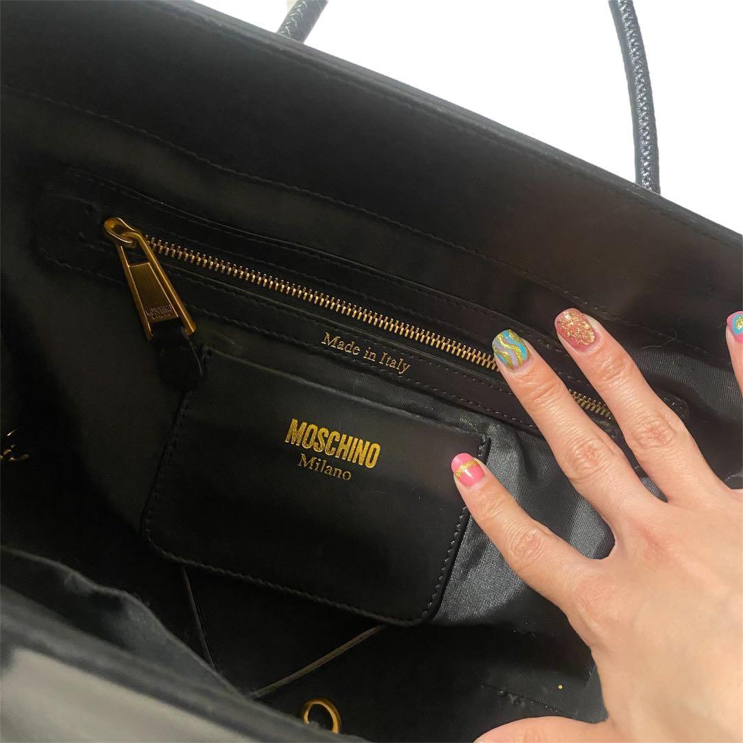 期間限定値下げ！【レア柄】MOSCHINO サーカスデザイン トートバッグ